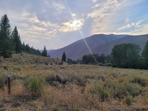 Below Corral Creek Campsite