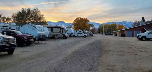 Bishop RV Park and Campground - Field Area