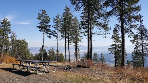 Group site Mission Mountain McCroskey State Park