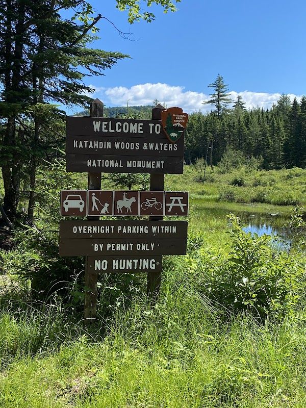 Katahdin Woods and Waters National Monument Camping and Huts