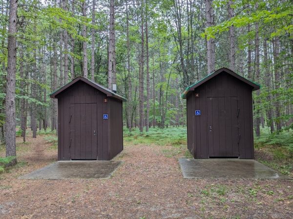 Upper Manistee River Backcountry Campsites