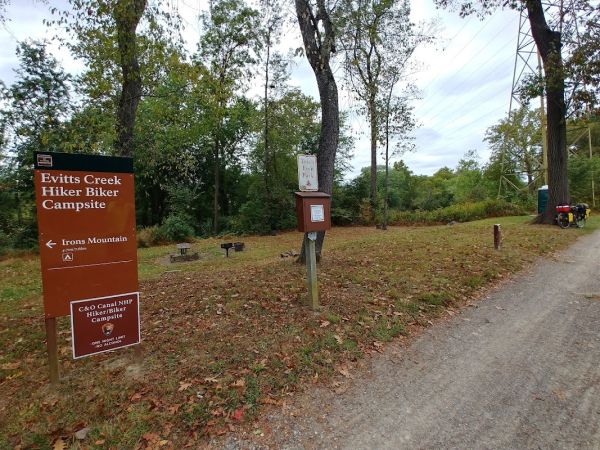 Evitts Creek Hiker-Biker Campsite