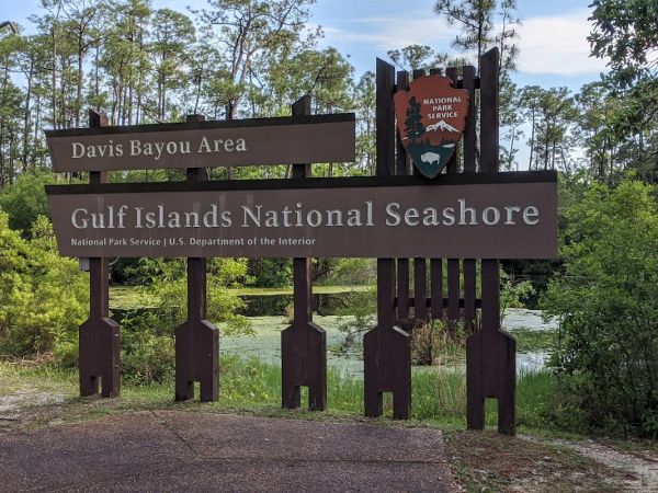 Gulf Islands National Seashore Davis Bayou